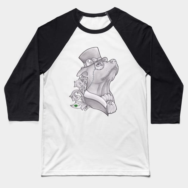 Pit and Proud Baseball T-Shirt by BioHallyArt